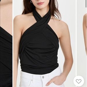 Veronica Beard Jean Leyla Top size SMALL in black